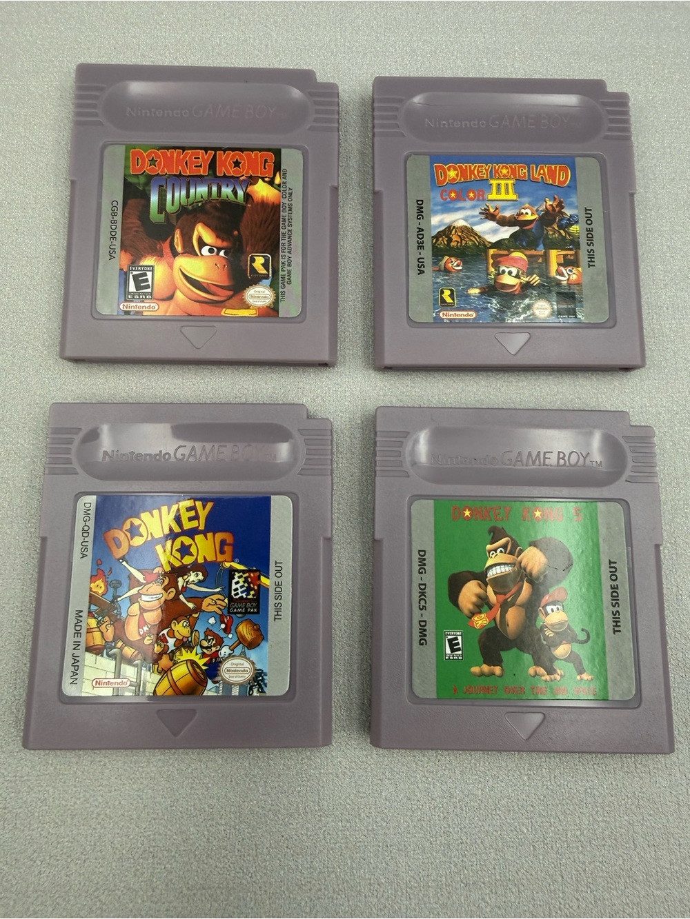 Wario Land Game Boy Bundle 4 Games GB GBC Collection